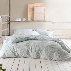 Παπλωματοθήκη Carlin (Σετ 3τμχ) Blue Ρυθμός Queen Size 220x250cm 100% Cotton