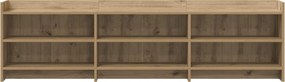 vidaXL Ντουλάπι TV 168 x 33 x 47 εκ. Artisan Δρυς Επεξεργασμένο Ξύλο