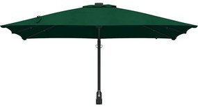 vidaXL Ομπρέλα Κήπου Πράσινο 248.5 x 247.5 x 160 εκ. ύφασμα