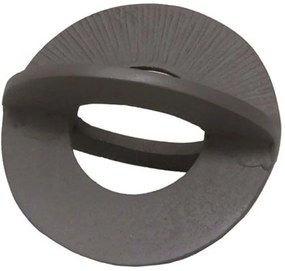 Διακοσμητικός Κόμπος Finton 032544 12x9x9cm Taupe Aluminium
