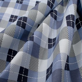 Αλέκιαστη Τραβέρσα (40x180) Dimcol Checkered 468 Blue
