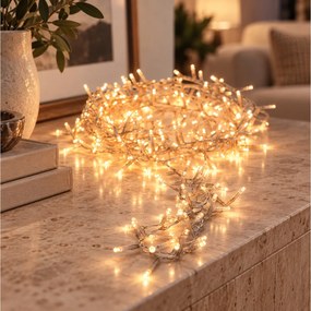 ΣΥΡΜΆΤΙΝΑ &amp; PVC ΛΑΜΠΆΚΙΑ LED LED LIGHTS 180LED WARM WHITE