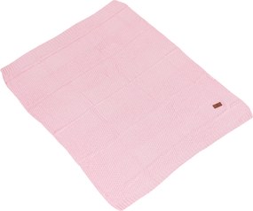 Baby blanket 80x100 cm Popcorn pink