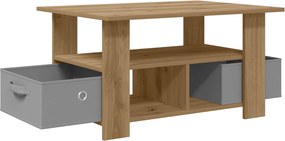 vidaXL Τραπεζάκι σαλονιού Artisan Oak 77 x 55 x 42 εκ.