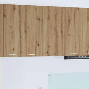 vidaXL Κρεμαστό ντουλάπι με αποθήκευση Artisan Oak 80 x 31 x 80 εκ.