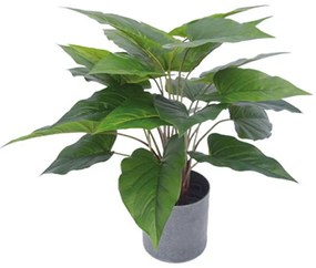 Τεχνητό Φυτό Σε Γλάστρα Ανθούριο 04-00-18768 45cm Green Marhome Plastic