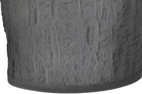 Βάζο Home ESPRIT Γκρι Κρυστάλλινο Σύγχρονη 13 x 13 x 21 cm