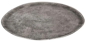 Διακοσμητικός Δίσκος Forleyet 427036 30,5x27,5x1cm Silver Eglo Aluminium