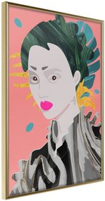 Αφίσα - Geisha - 30x45 - Χρυσό - Χωρίς πασπαρτού