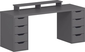 Γραφείο Ανθρακί BABAL 180x60x75