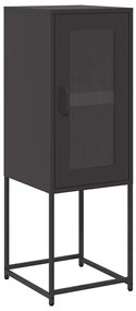Sideboard Μαύρο 36x39x107 cm από χάλυβα ψυχρής έλασης - Μαύρο