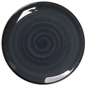 Πιάτο Πορσελάνινο Terra Ρηχό Σετ 6 τμχ Tlg102K6 Φ24,5cm Grey Espiel Πορσελάνη
