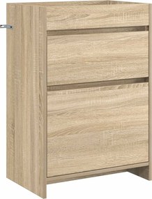 vidaXL Σετ Επίπλων Μπάνιου Sonoma Δρυς 61 x 40 x 84,5 εκ