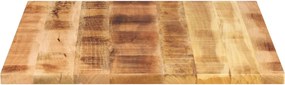 vidaXL Επιτραπέζια επιφάνεια 90x80x3,8 cm Ορθογώνια από μασίφ ξύλο