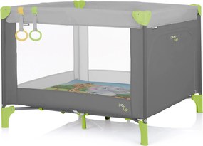 Παρκοκρέβατο Pop Up Jungle grey