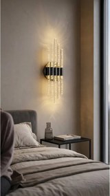 Stewehome Μοντέρνος σχεδιασμός LED απλίκα τοίχου με μεταλλικό σώμα