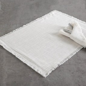 Σουπλά Merit Off White Ρυθμός 35x50cm 100% Βαμβάκι