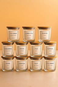 Spice Jar Set (24 Pieces) F10000194 Transparent