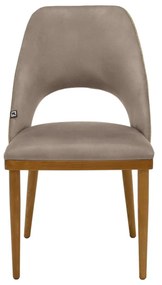 Καρέκλα τραπεζαρίας Castel Fylliana Mπεζ 50x56x93εκ. 2αδα 50x56x93 εκ.
