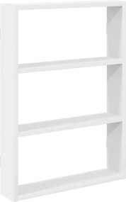 vidaXL Ράφι Τοίχου Λευκό 43x9x60 εκ. από Επεξεργασμένο Ξύλο