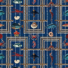 Ταπετσαρία Underwater Life Wp20565 3*52X300Cm Blue-Red Mindthegap 52x300cm