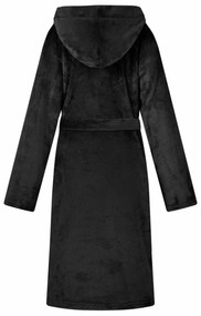 vidaXL Φόρμα Μπάνιου Με Κουκούλα Μαύρο m Φανέλα