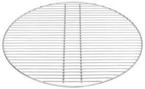 vidaXL BBQ Grill Grate Ασημί Ø57 εκ. Ανοξείδωτο ατσάλι