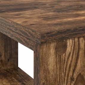 vidaXL Γραφείο Καπνιστή δρυς 90 x 50 x 75 εκ. Επεξεργασμένο ξύλο