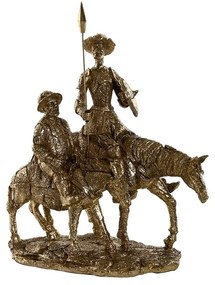 Διακοσμητική Φιγούρα Home ESPRIT Χρυσό Ρητίνη 29 x 15 x 36 cm