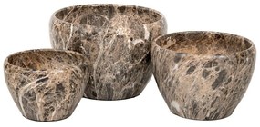 Κασπώ Κεραμικό (Σετ 3Τμχ) 89225 Black-Brown Κεραμικό