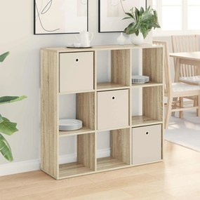 vidaXL Πλαϊνό γραφείο Δρύς Sonoma 102 x 31 x 99,5 εκ.
