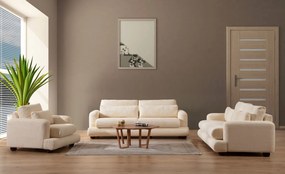 3-Seat Sofa River - Beige Beige