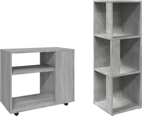 vidaXL Γωνιακά ντουλάπια 33 x 33 x 100 cm Engineered wood