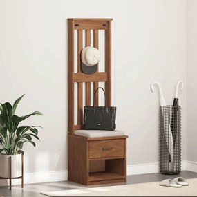 vidaXL Δέντρο χωλ "SANDNES" 45x40x159,5 εκ.Πεύκο μασίφ ξύλο