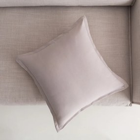 Μαξιλαροθήκη Light Veil Water Grey/Vanilla 43x43cm - Gofis Home 309/34