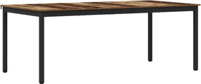 vidaXL Τραπεζαρίες 200 x 100 x 75 cm Επεξεργασμένο ξύλο Ορθογώνιος