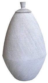 Διακοσμητικό Βάζο Με Καπάκι (Φ15x26) Espiel NFU405