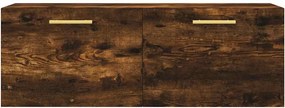 vidaXL Ντουλάπι Τοίχου Καπνιστή δρυς 100x36,5x35εκ. Επεξεργασμένο Ξύλο