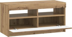 vidaXL Ντουλάπα LED Τηλεόρασης Artisan Δρυς Επεξεργασμένο Ξύλο