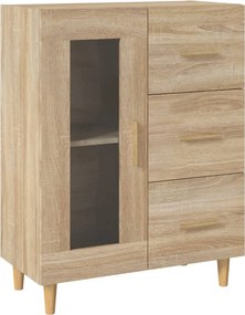 vidaXL Ντουλάπι Sonoma Δρυς 69,5 x 34 x 90 εκ. από Επεξεργασμένο Ξύλο