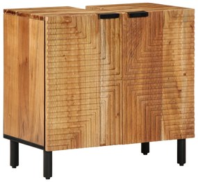 Κάθισμα μπάνιου vidaXL 62x33x58 εκ Μασίφ ξύλο ακακίας