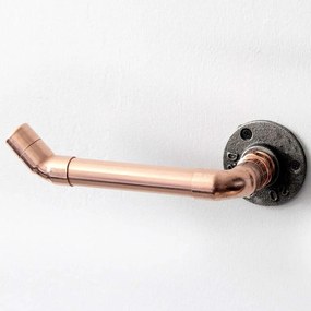 Χαρτοθήκη 792EVL2784 16x8x6cm Rose Gold Hanah Home Χαλκός