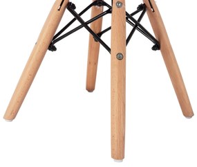 Καρέκλα TWIST KID Παιδική Ξύλινα πόδια Ρόζ 30,5x33x59 εκ. 4αδα 30.5x33x59 εκ.
