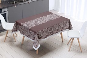 Tablecloth Mocha Lace Multicolor