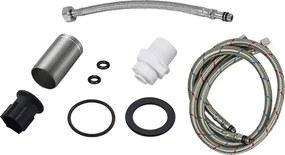 BRUNO μπαταρία πάγκου κουζίνας M54954-355C, τρίοδη, αναμεικτική, ασημί