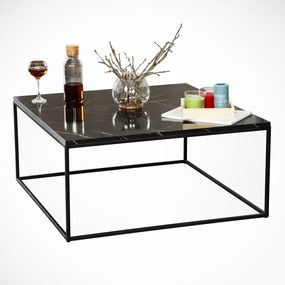 Coffee Table Poly - Royal Black
White