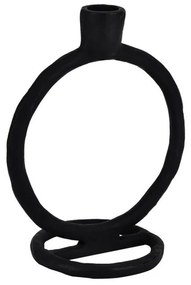 Κηροπήγιο Numazu Design 422019 15,5x10x19cm Black Eglo Aluminium