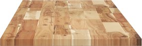 vidaXL Ράφι Κρεμαστό 120x40x2 εκ. Φινίρισμα Λαδιού Μασίφ Ακακία
