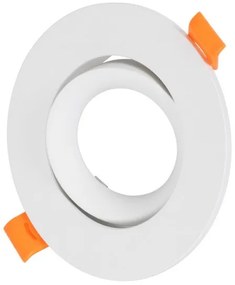Χωνευτό Σποτ Φωτιστικό Οροφής Φ10.5xΥ2.2cm-Λευκό-OMEGA 60634 Globostar-60634-Λευκό 60634