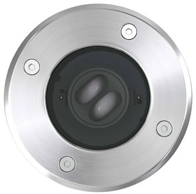 Φωτιστικά Κήπου Χωνευτά Στρογγυλά 3 τεμ.